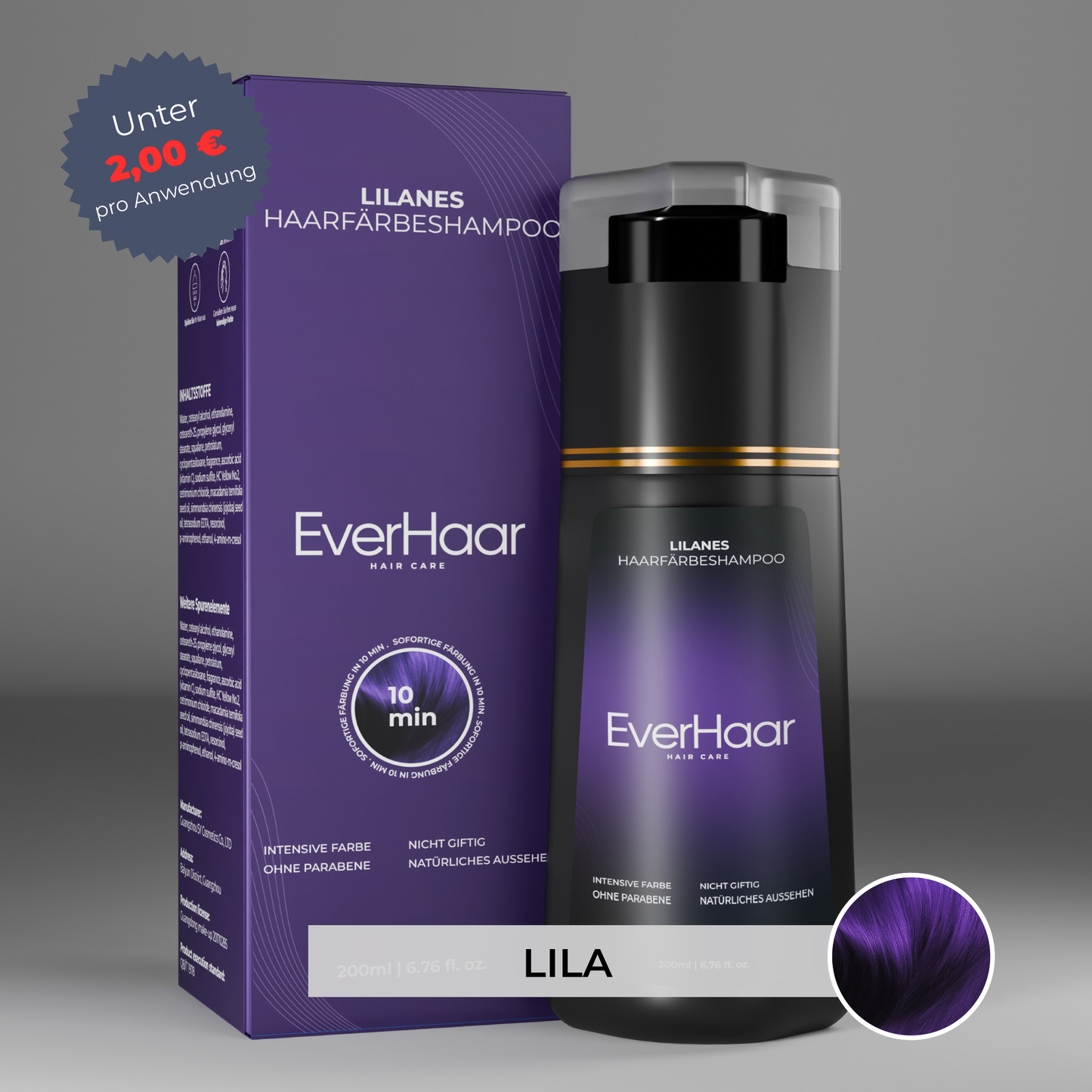 EverHaar - Sofort-Farbshampoo
