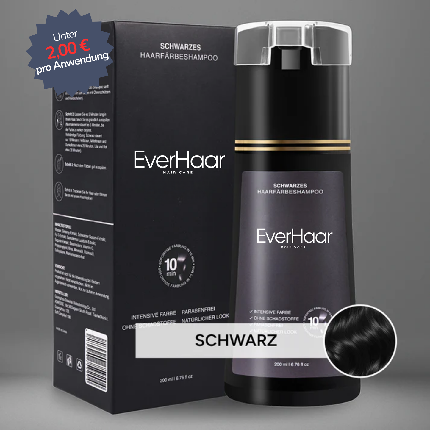 EverHaar - Sofort-Farbshampoo